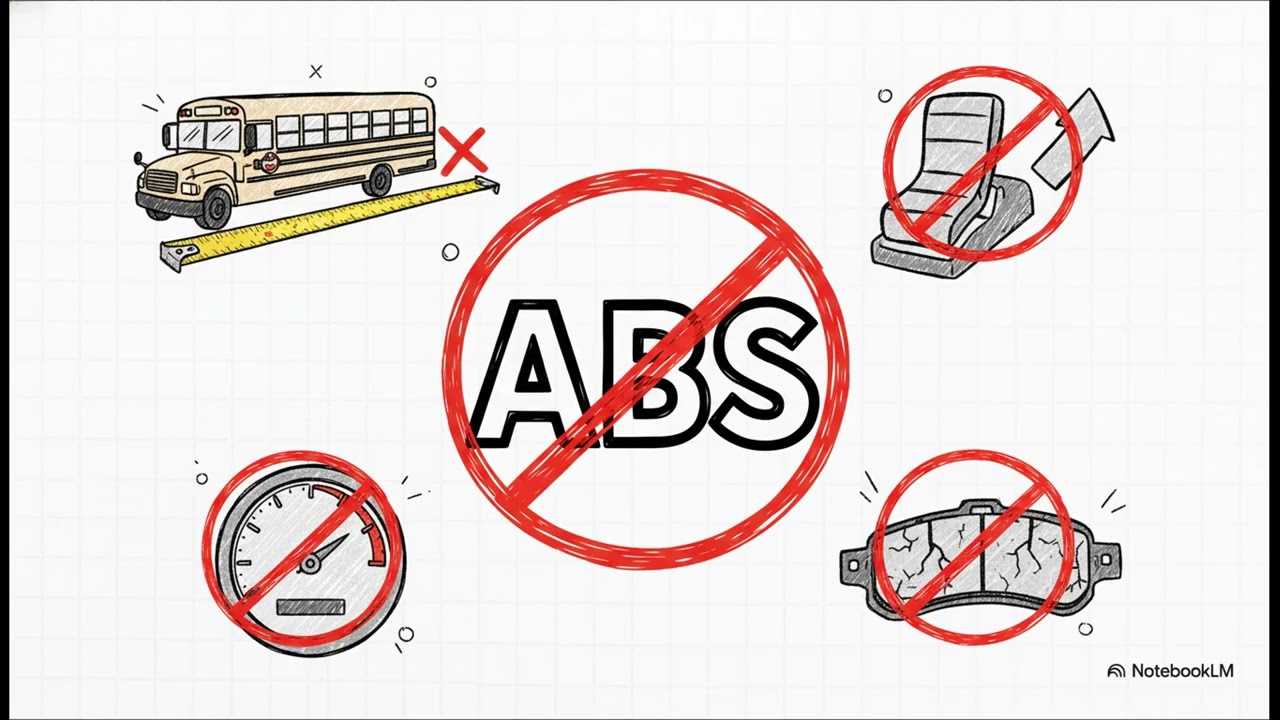 School Bus ABS Systems for CDL | Braking Technology Explained - Lesson 43/48
