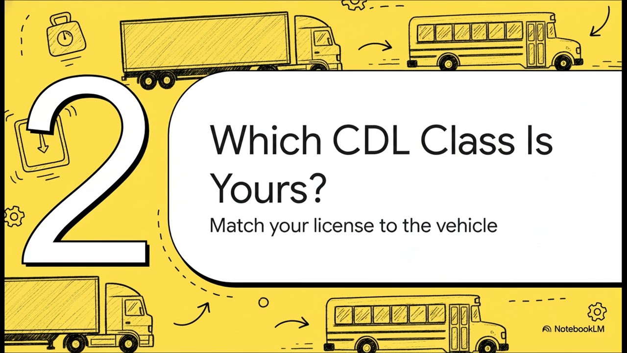 Which CDL Class is Yours? Lesson 02